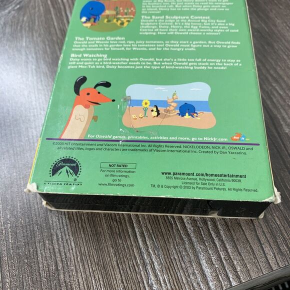 Out Doors With Oswald VHS Tape 2003 Nick Jr. Animated Cartoon Vintage - Picture 9 of 10